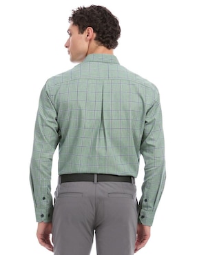 Camisa de vestir Vittorio Forti manga larga para hombre