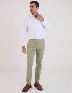 Pantalón de vestir slim Calderoni para hombre