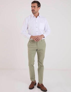 Pantalón de vestir slim Calderoni para hombre