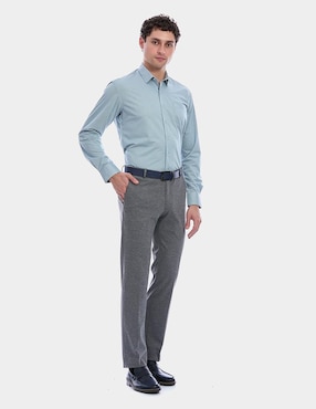 Camisa de vestir Vittorio Forti manga larga para hombre