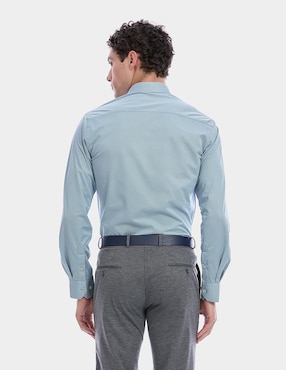 Camisa de vestir Vittorio Forti manga larga para hombre