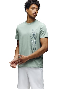 Playera Psycho Bunny FD25 cuello redondo para hombre