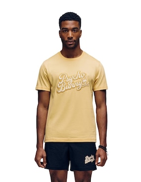 Playera Psycho Bunny FD25 cuello redondo para hombre