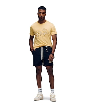 Playera Psycho Bunny FD25 cuello redondo para hombre