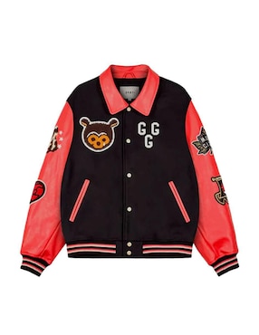 Chamarra beisbolera Grimey Mud's The Residence con bolsillos para hombre