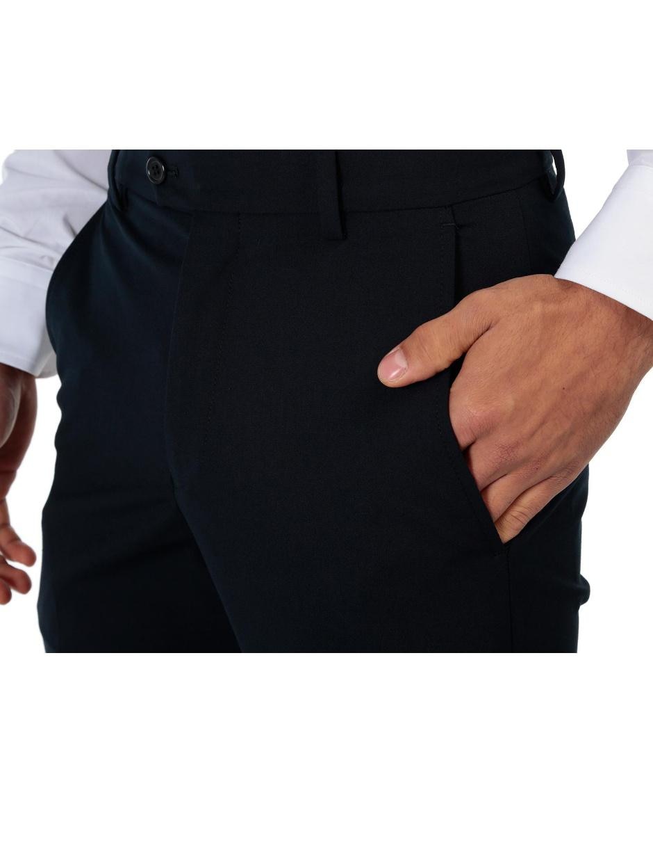 Pantalón de vestir slim para hombre 10