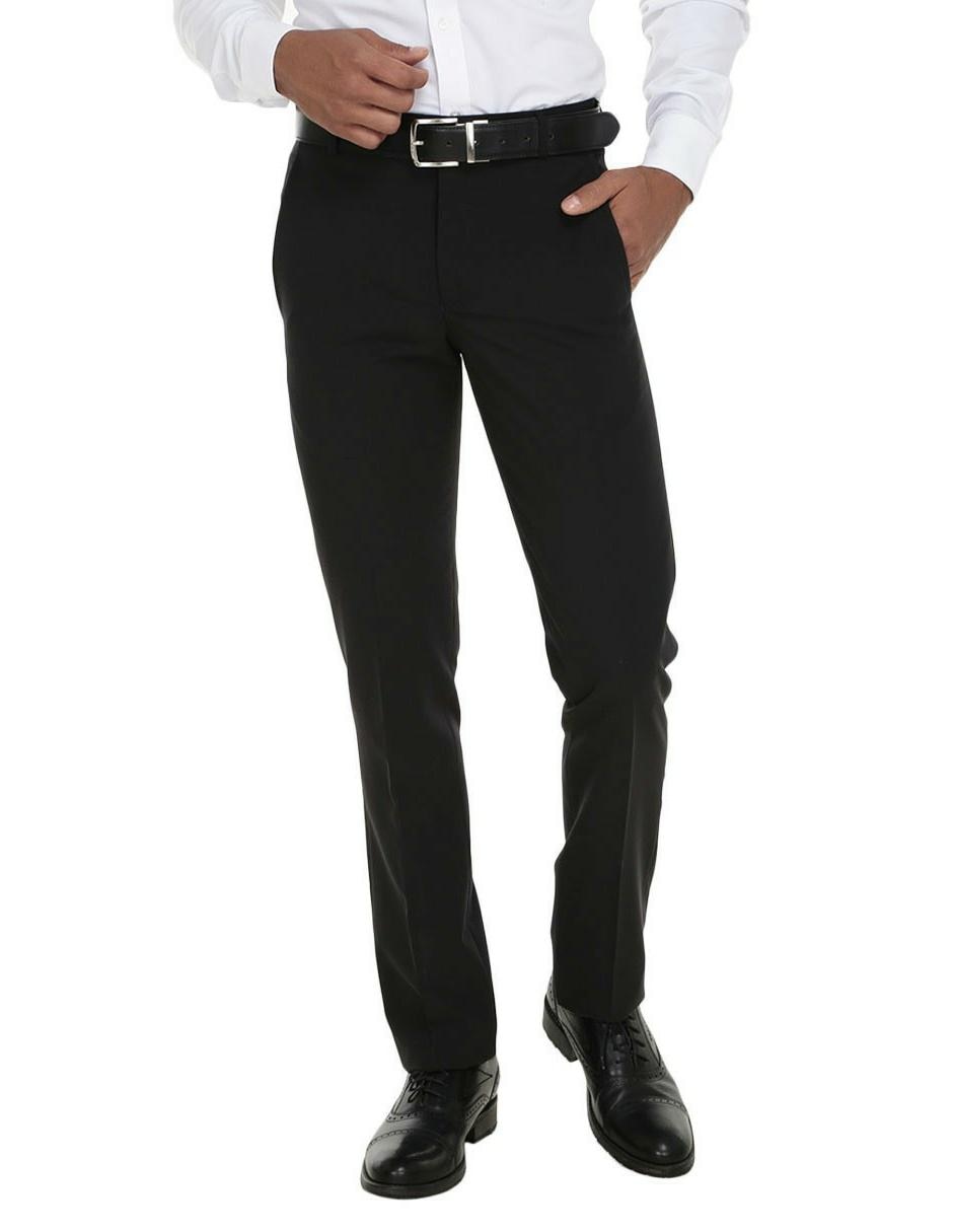 Pantalón de vestir recto para hombre