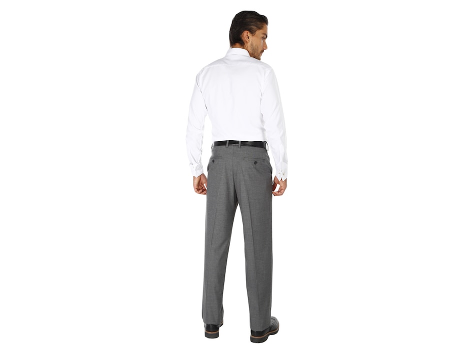 Pantalón de vestir recto para hombre 2