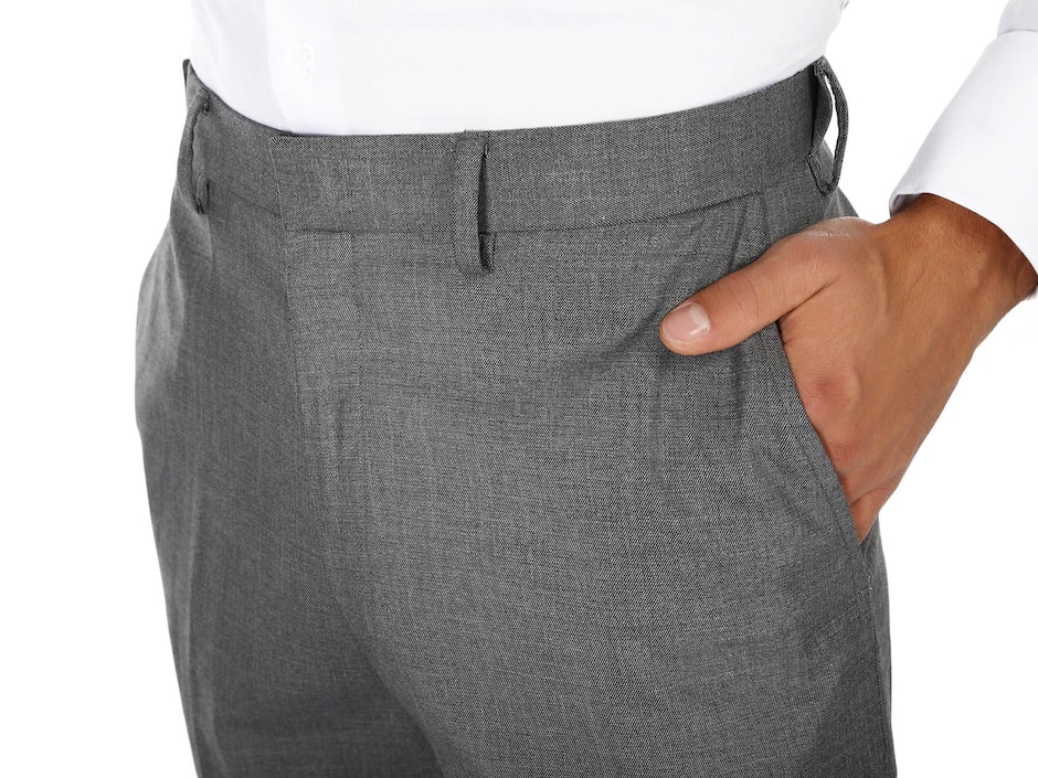 Pantalón de vestir recto para hombre 4