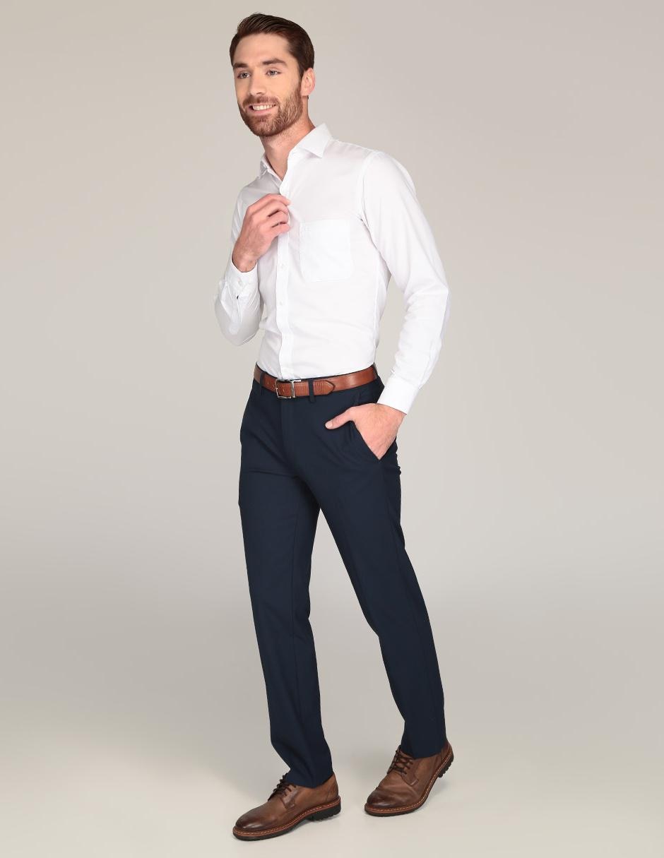 Pantalón de vestir slim para hombre 3