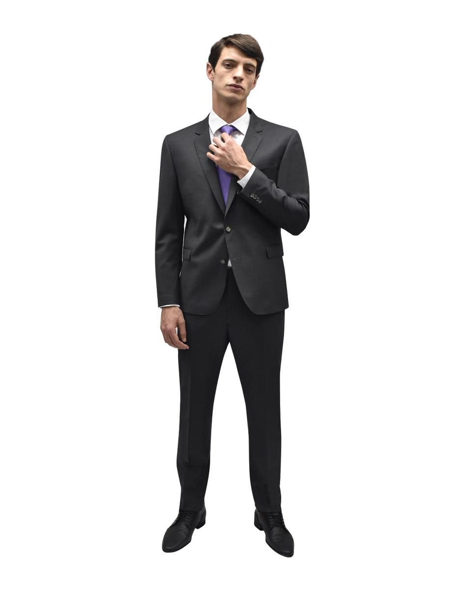 Traje Nautica corte regular fit lana gris oxford en Liverpool