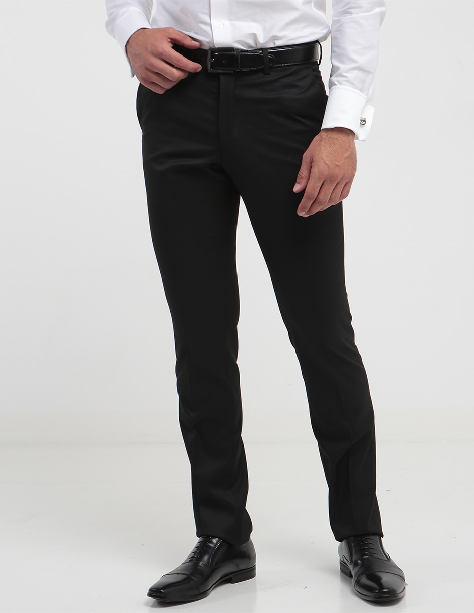 Pantalón de vestir recto para hombre