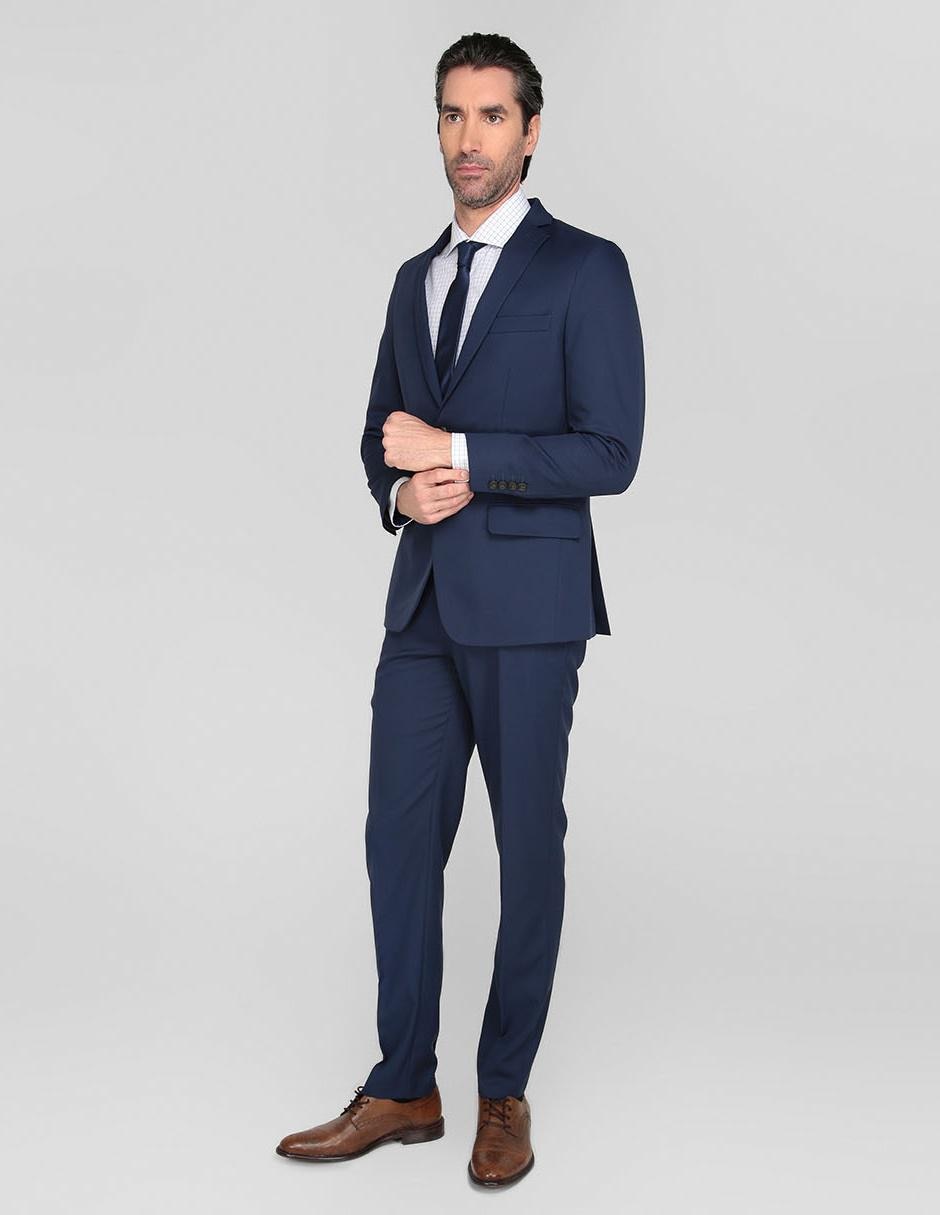 SACO HAGGAR GZ80243, 36R, AZUL MARINO