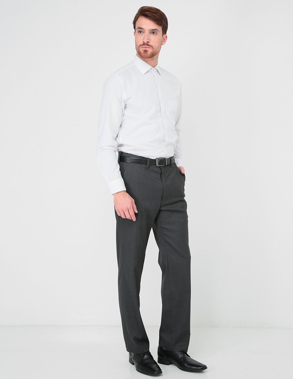 PANTALÓN HAGGAR G, 31-32, GRIS OBSCURO