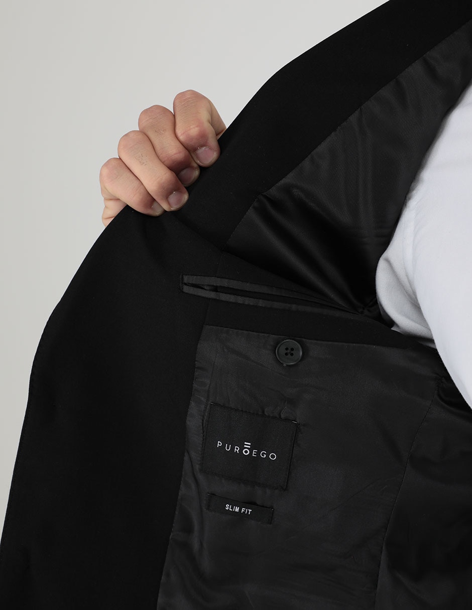 SACO PUROEGO SACO SEPAR, 42R, NEGRO
