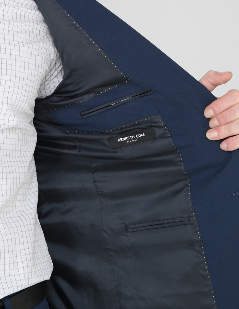 SACO KENNETH COLE KEN, 46R, AZUL MEDIO