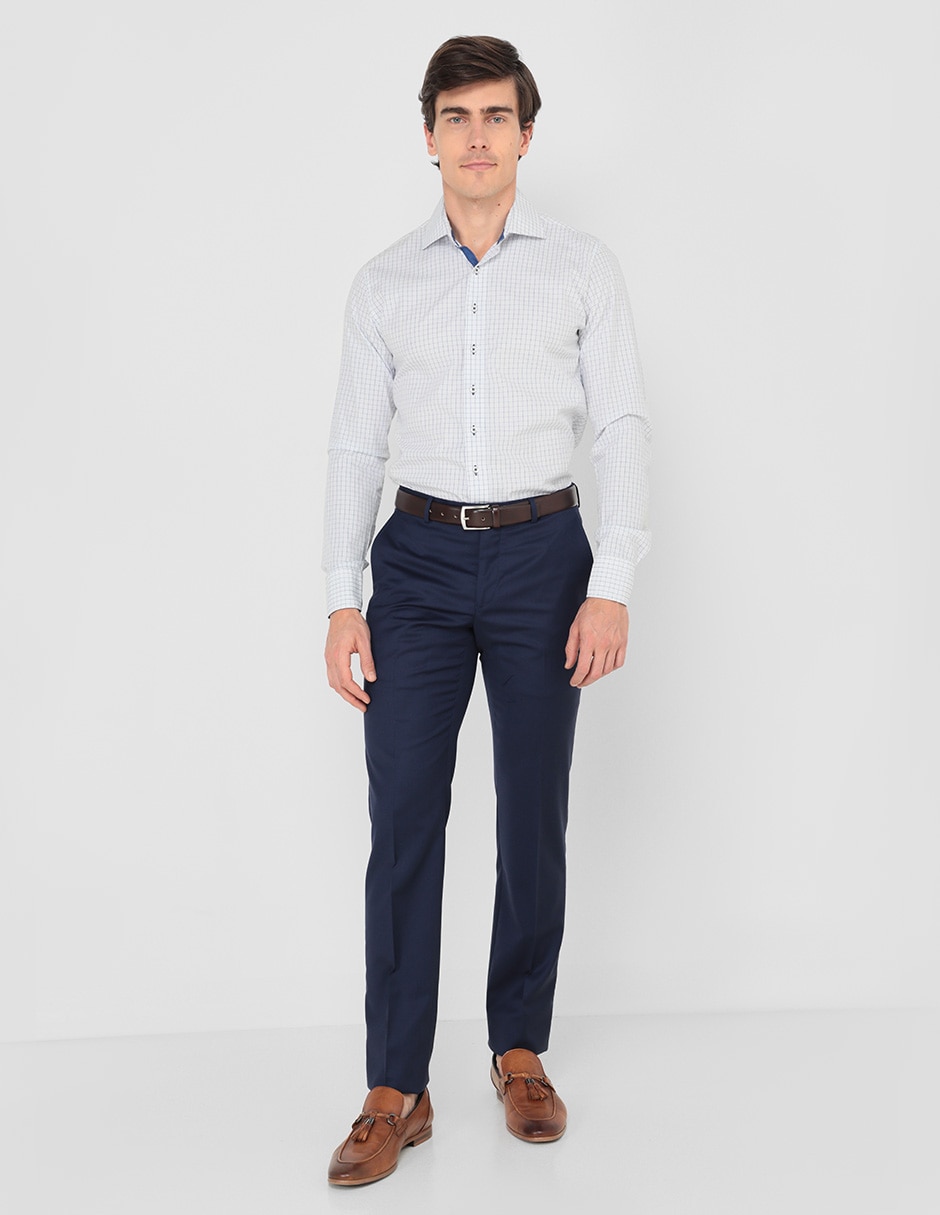 PANTALÓN MICHAEL K, 44-34, AZUL MARINO