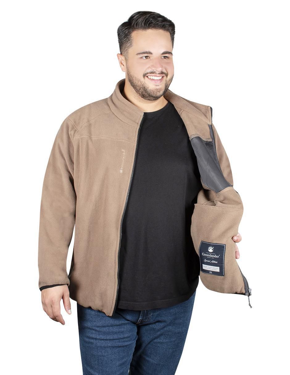Chamarra cuello alto para hombre 3