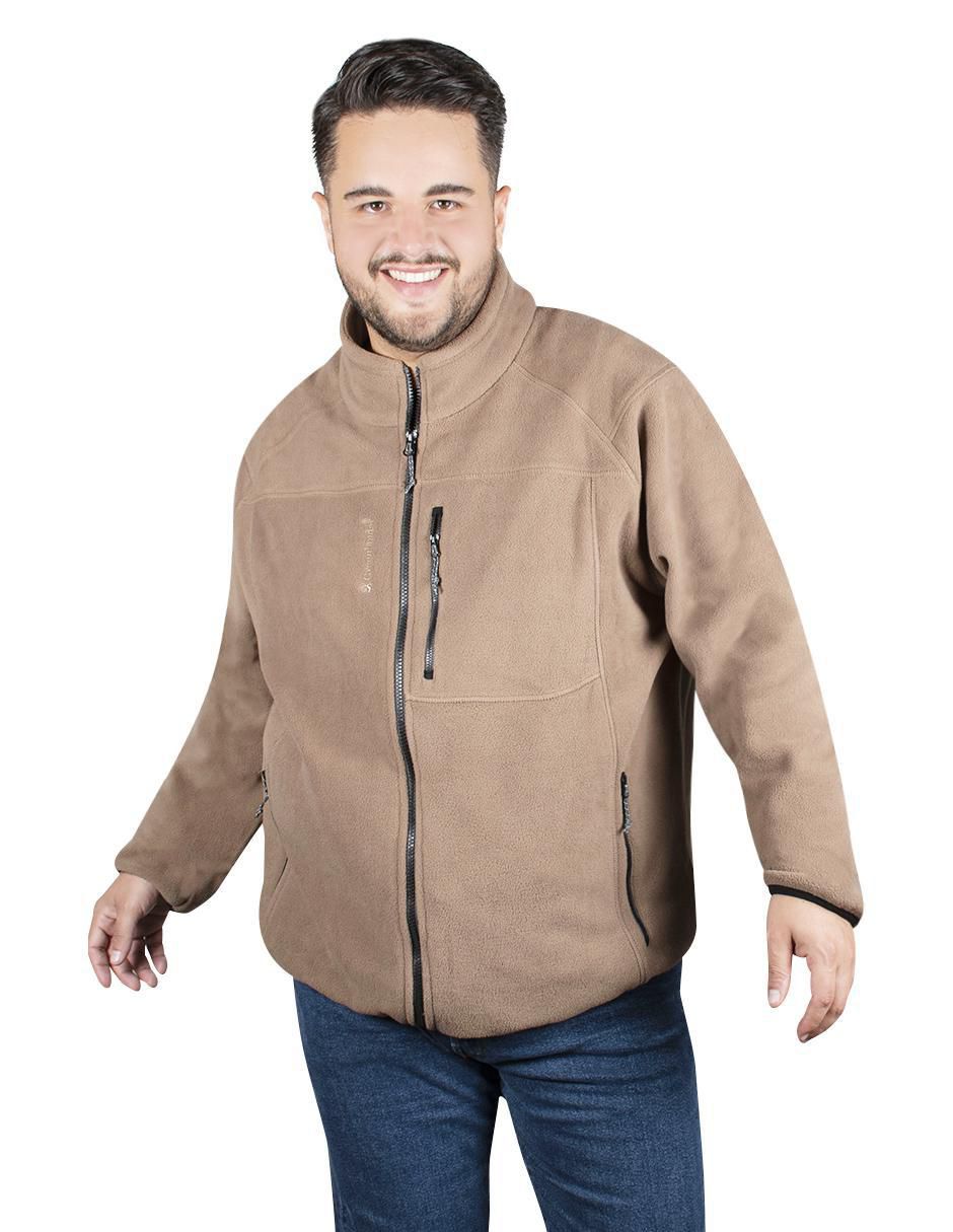 Chamarra cuello alto para hombre 4