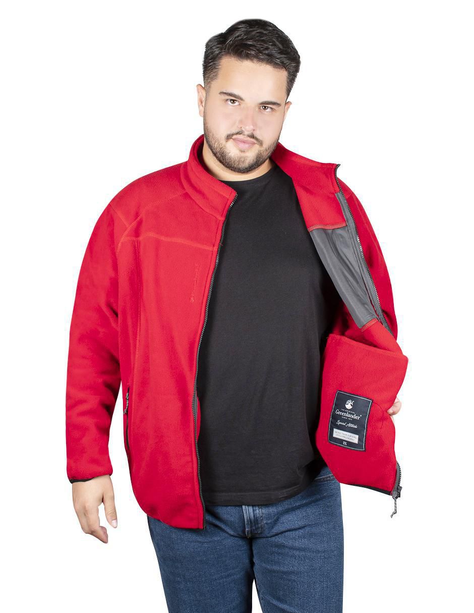 Chamarra cuello alto para hombre 5
