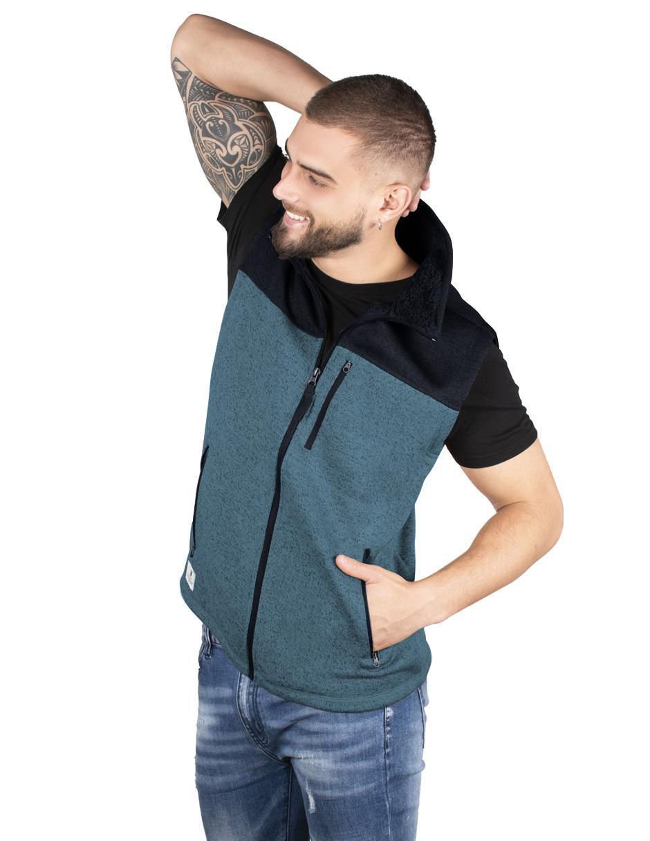 Chaleco con bolsillos para hombre 5