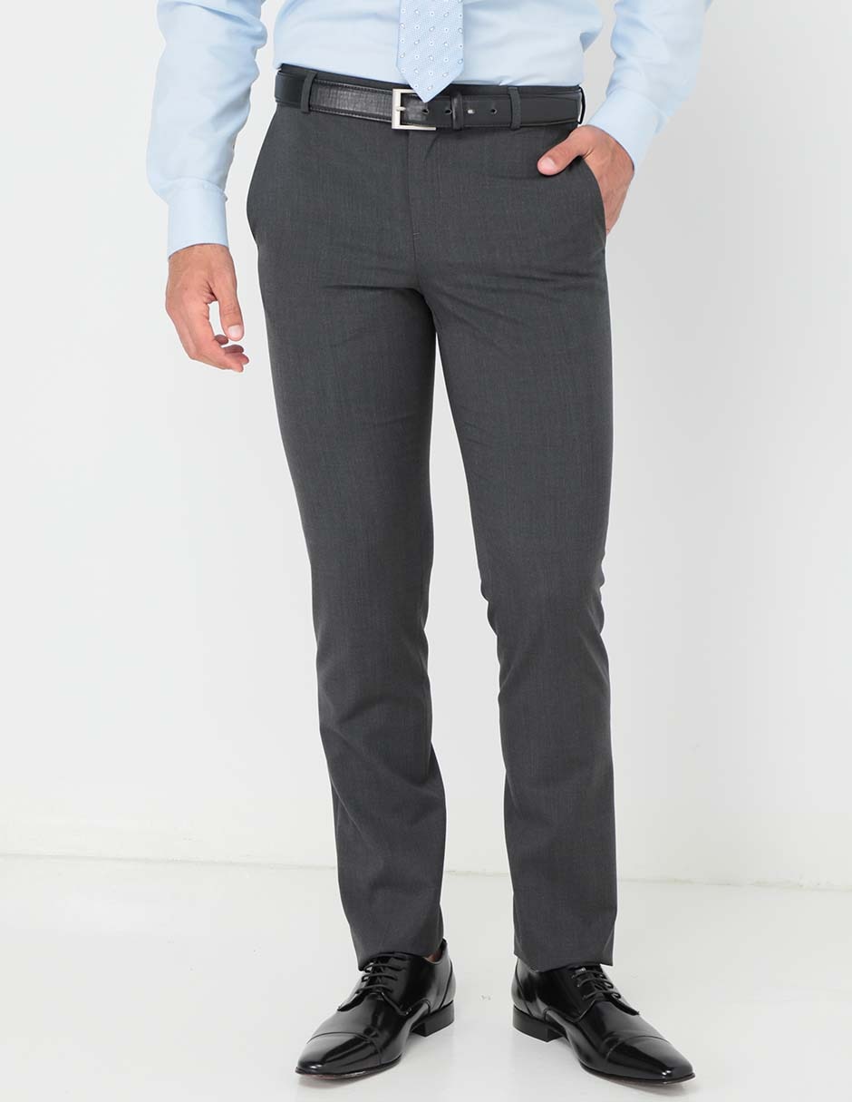 Pantalón de vestir slim para hombre Pantalón de vestir slim para hombre