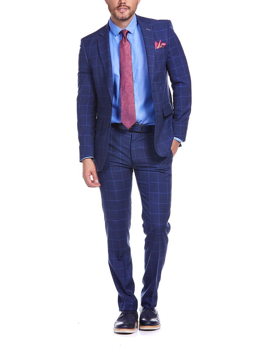 Traje Azul Trajes Vittorio Forti Precios Traje Para Hombre