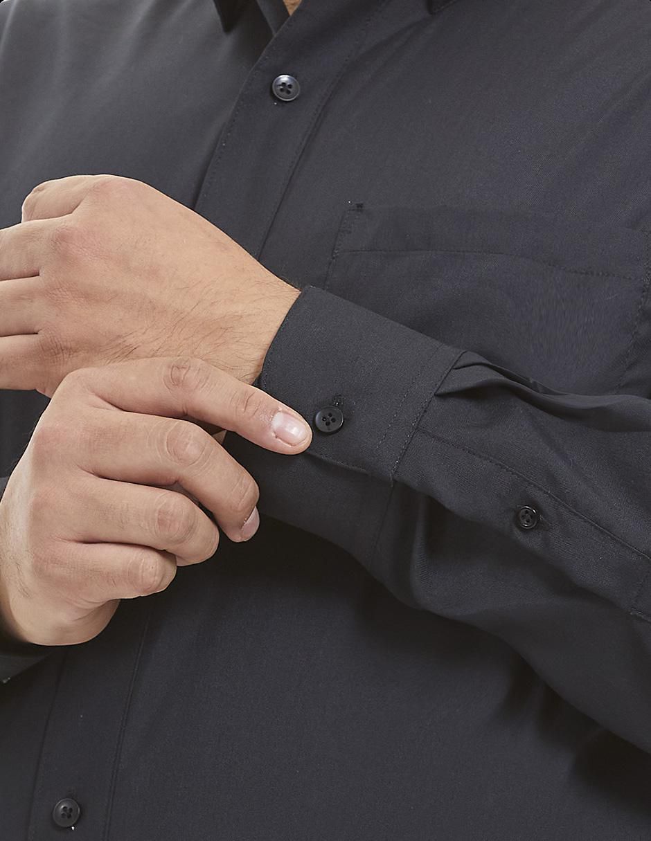 "camisa/sobrecamisa" formal vittorio forti "de" (si aplica) mezcla de materiales "manga" larga "para hombre"