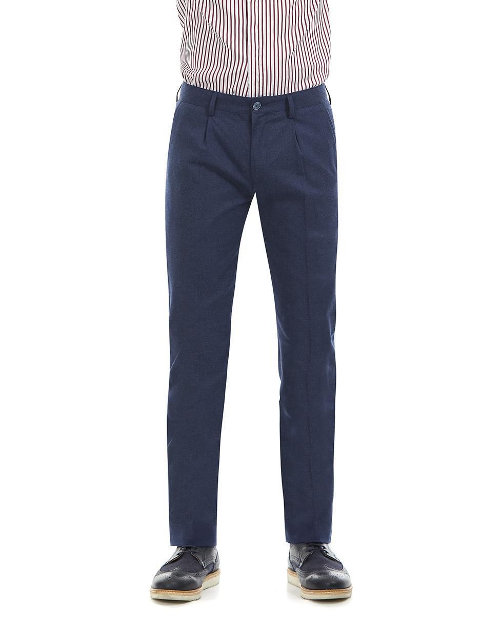 Pantalón de vestir slim para hombre