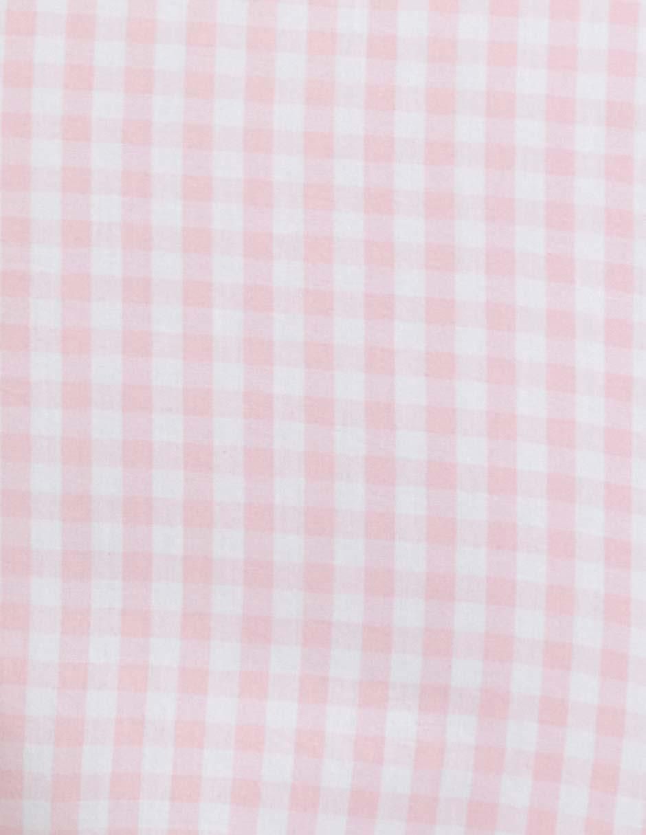 Camisa business casual Vittorio Forti de algodón manga corta para hombre