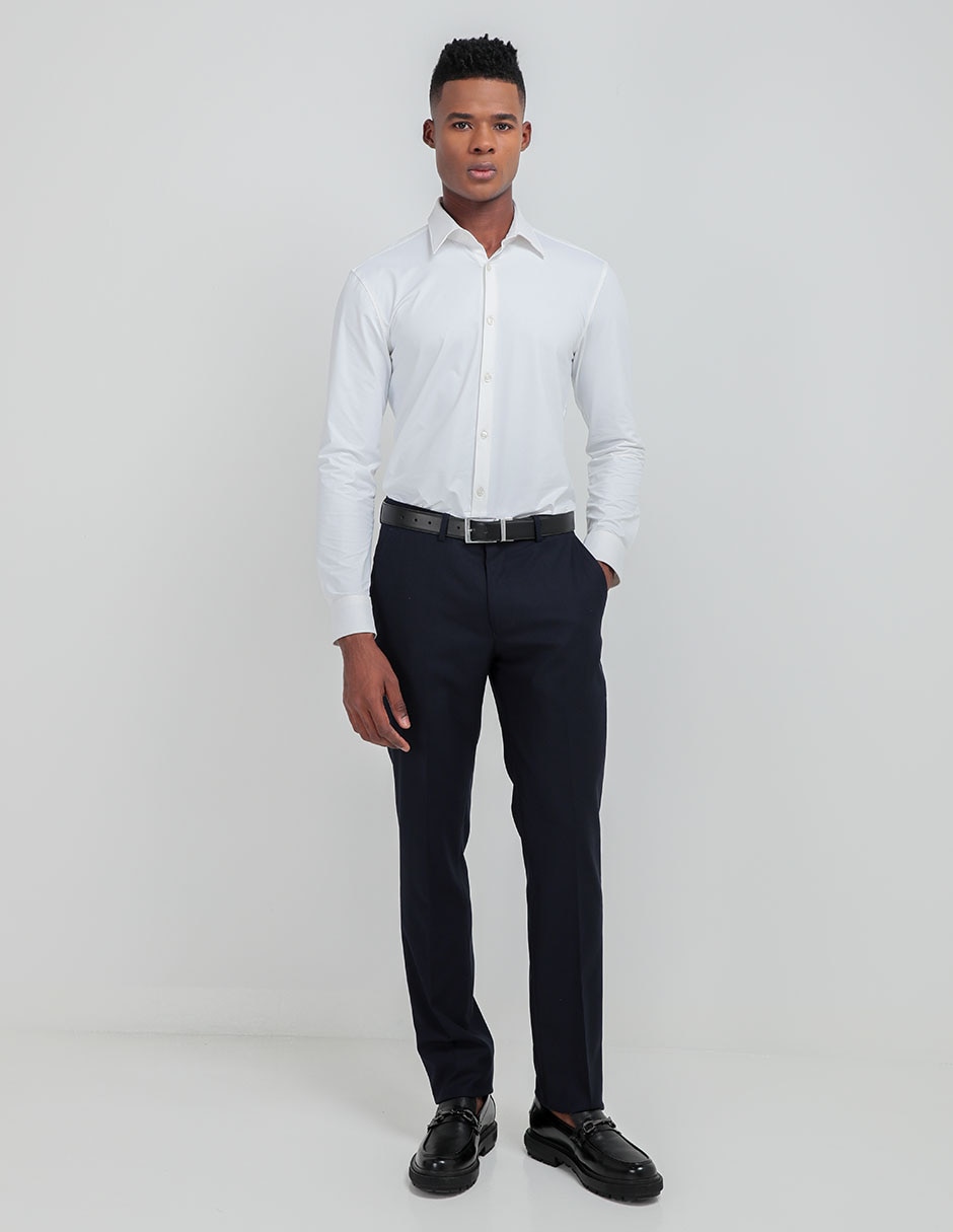 Pantalón de vestir slim para hombre