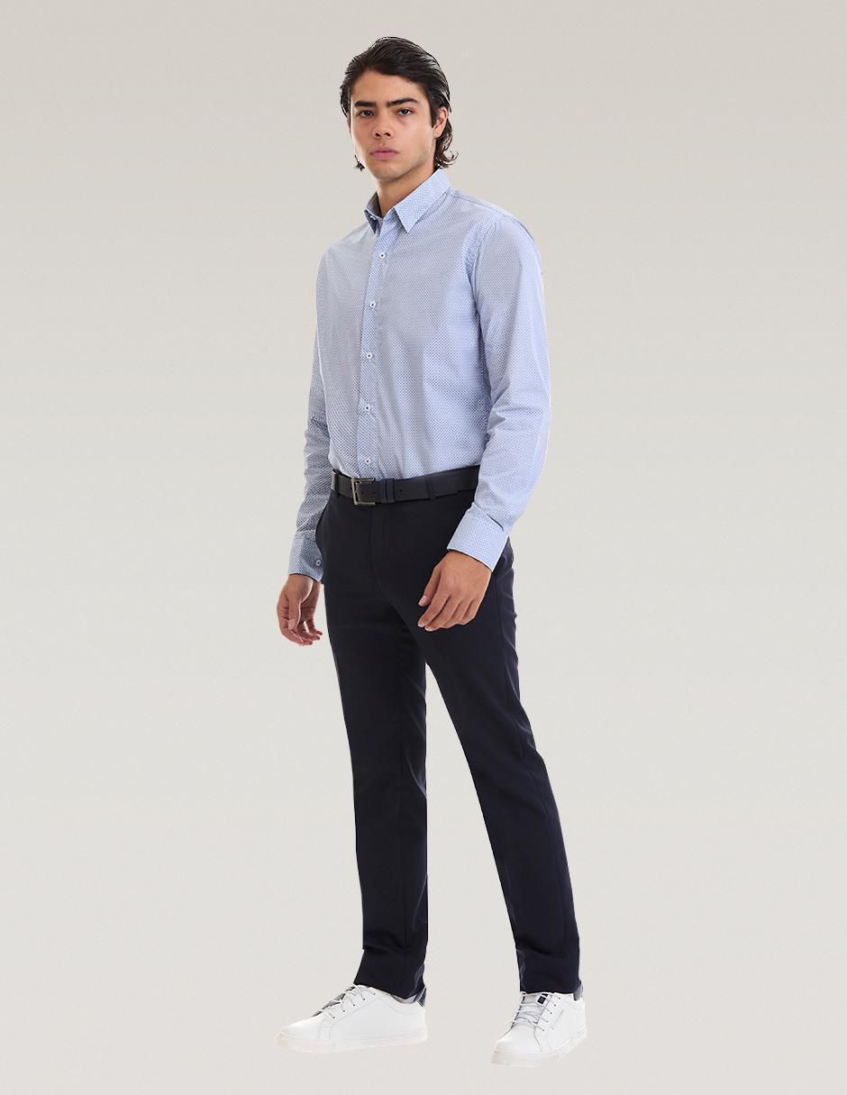 Camisa de vestir manga larga para hombre 2