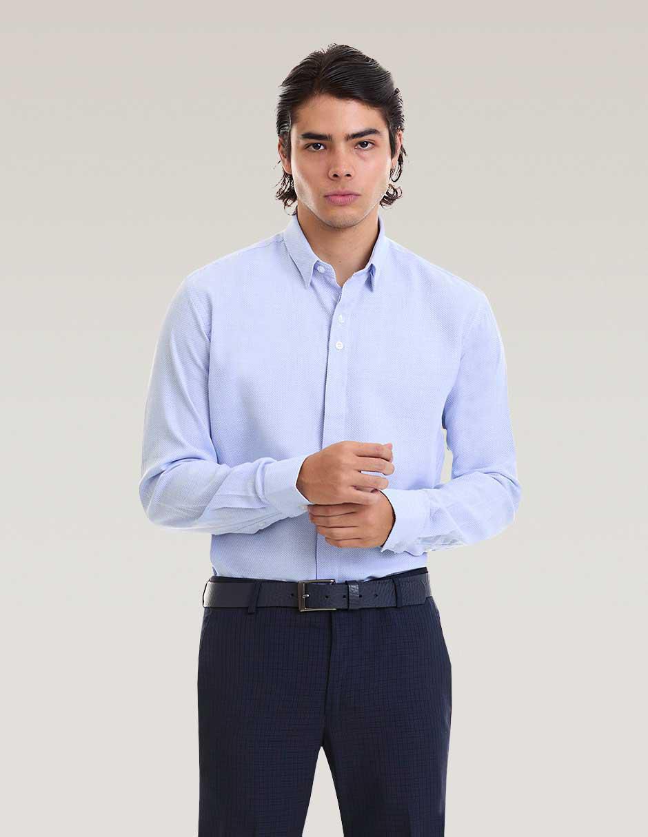Camisa de vestir Fittorio Forti de algodón manga larga para hombre Camisa de vestir Fittorio Forti de algodón manga larga para hombre