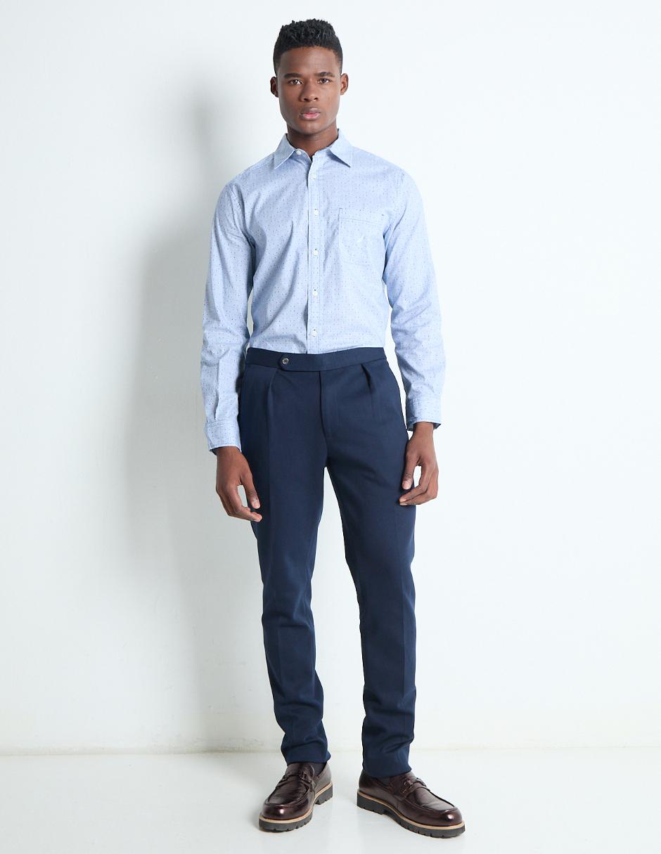 Pantalón de vestir regular para hombre 3