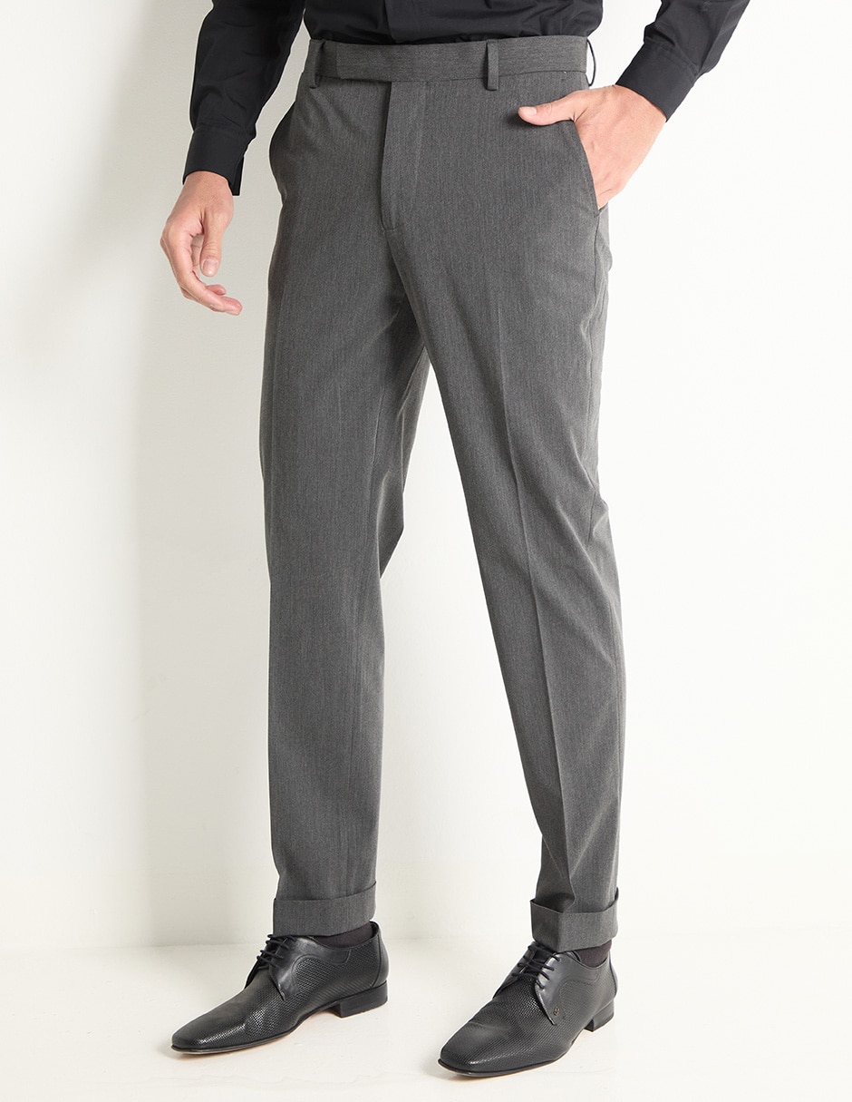 Pantalón de vestir slim para hombre Pantalón de vestir slim para hombre