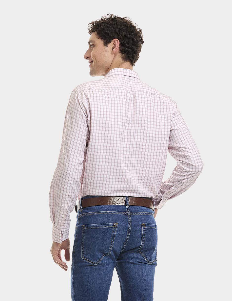 "camisa/sobrecamisa" formal vittorio forti "de" (si aplica) mezcla de materiales "manga" larga "para hombre"