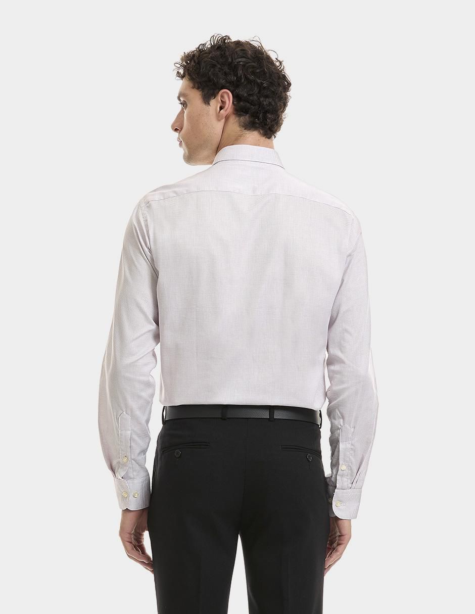 "camisa/sobrecamisa" formal vittorio forti "de" (si aplica) algodón "manga" larga "para hombre"