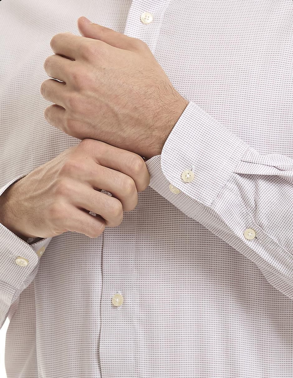 "camisa/sobrecamisa" formal vittorio forti "de" (si aplica) algodón "manga" larga "para hombre"