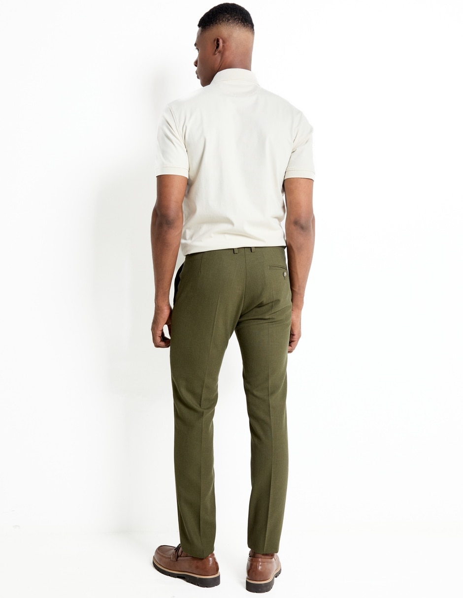 Pantalón de vestir slim para hombre 2