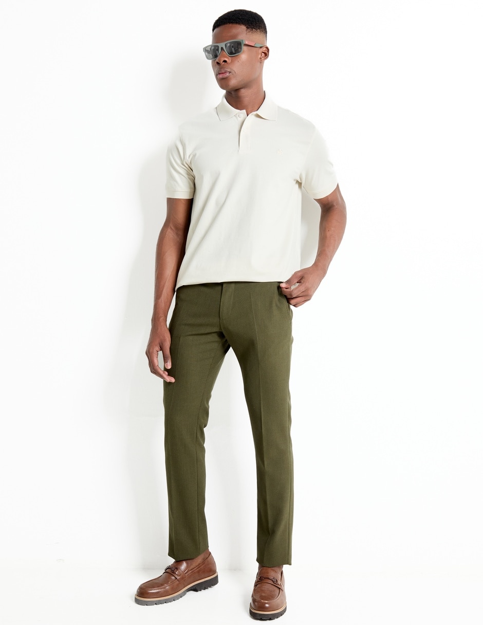 Pantalón de vestir slim para hombre 3