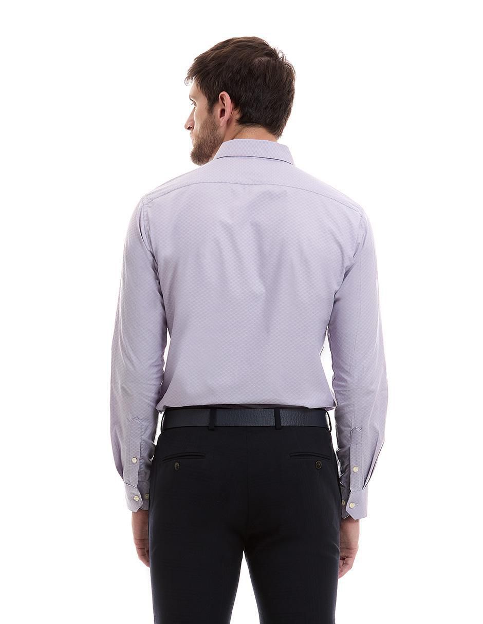 "camisa/sobrecamisa" formal vittorio forti "de" (si aplica) algodón "manga" larga "para hombre"