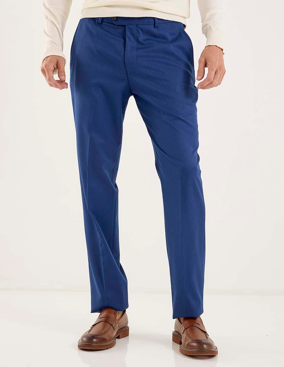 Pantalón de vestir regular para hombre