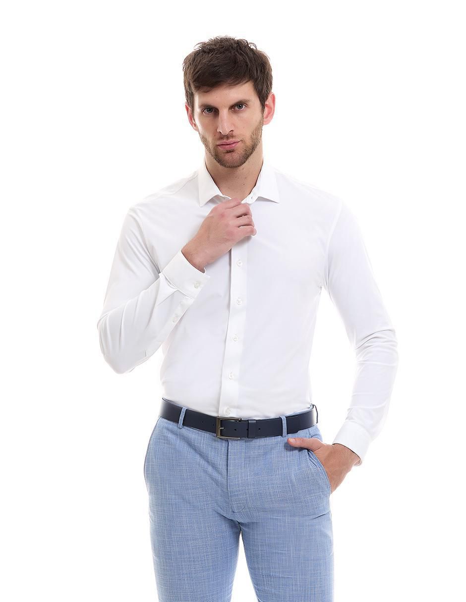 Camisa de vestir manga larga para hombre Camisa de vestir manga larga para hombre