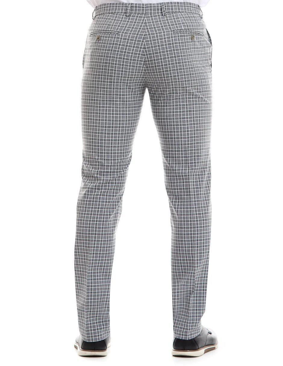 Pantalón de vestir recto para hombre 4