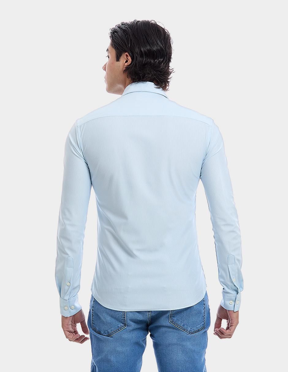 Camisa de vestir manga larga para hombre 3