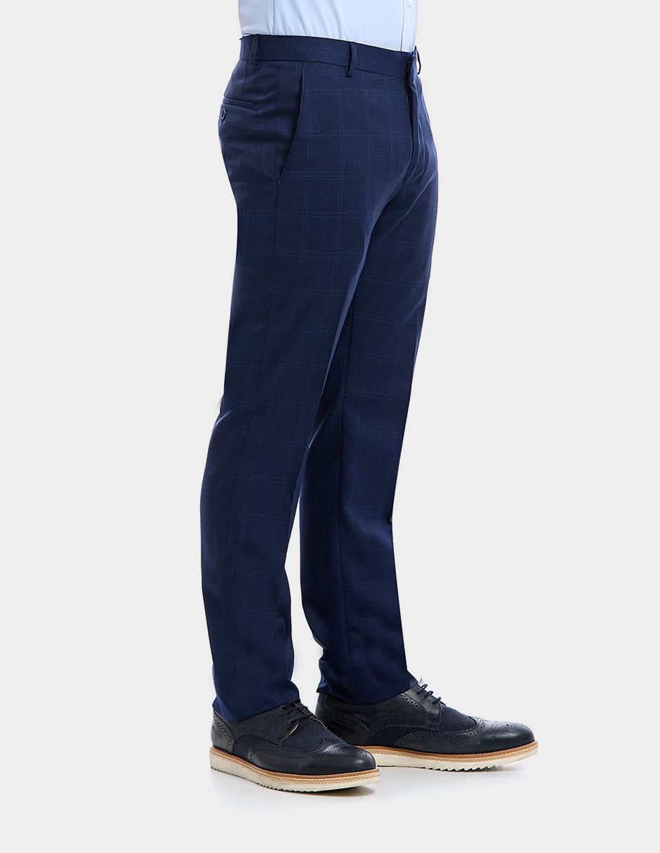 Pantalón de vestir recto para hombre 4