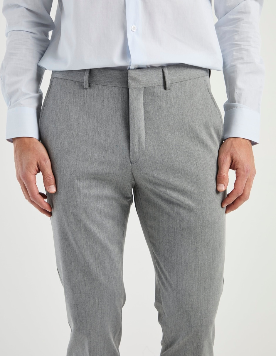 Pantalón de vestir slim para hombre 4