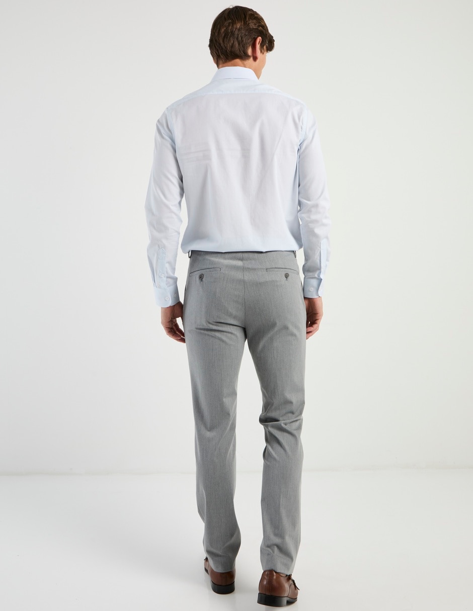 Pantalón de vestir slim para hombre 6