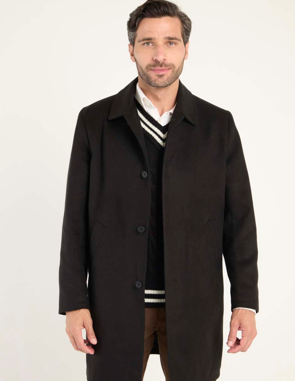 Abrigo con bolsillos para hombre Abrigo con bolsillos para hombre