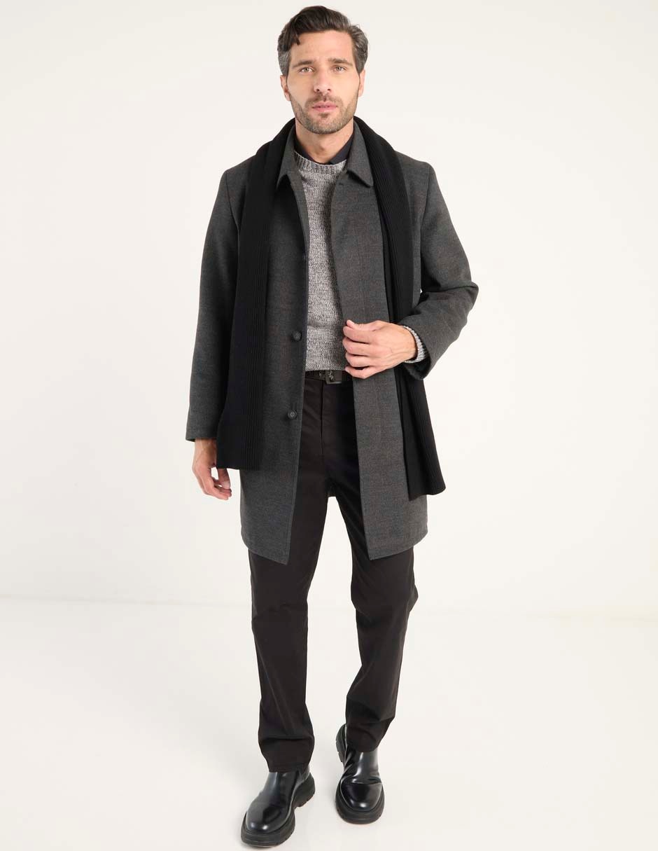 Abrigo con bolsillos para hombre 3
